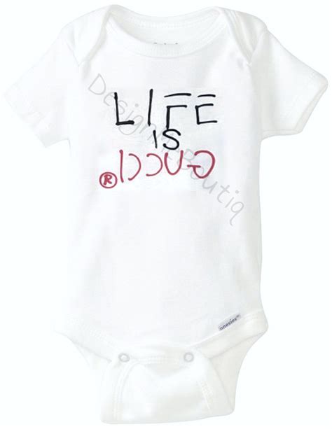 gucci bambino outlet online|life is gucci baby onesie.